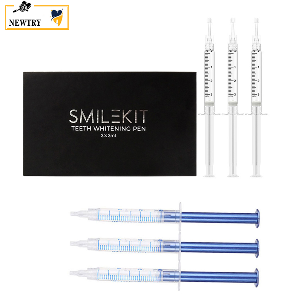 Teeth Whitening With Hydrogen Peroxide - Gel blanqueador de dientes con caja