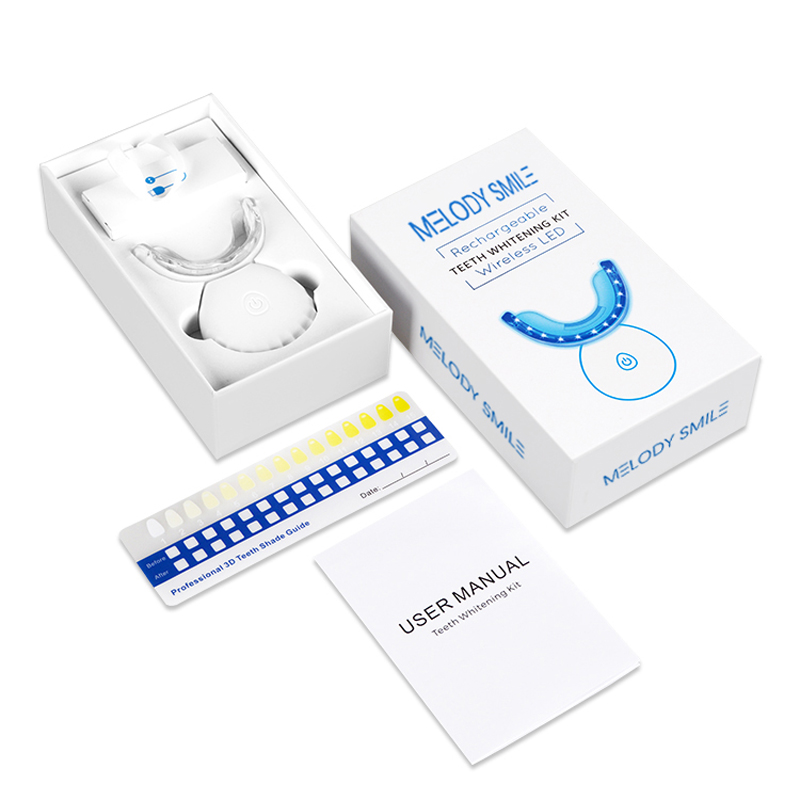Teeth Whitening Logo - Kit de Blanqueamiento Dental con Luz