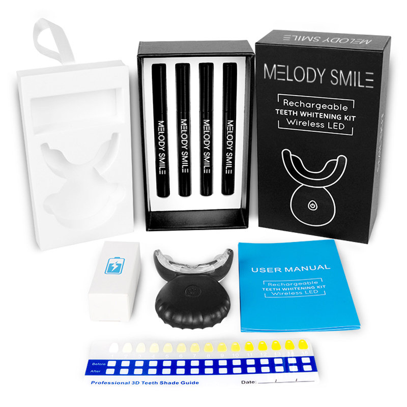 Teeth Whitening Logo - Kit de Blanqueamiento Dental LED Inalámbrico