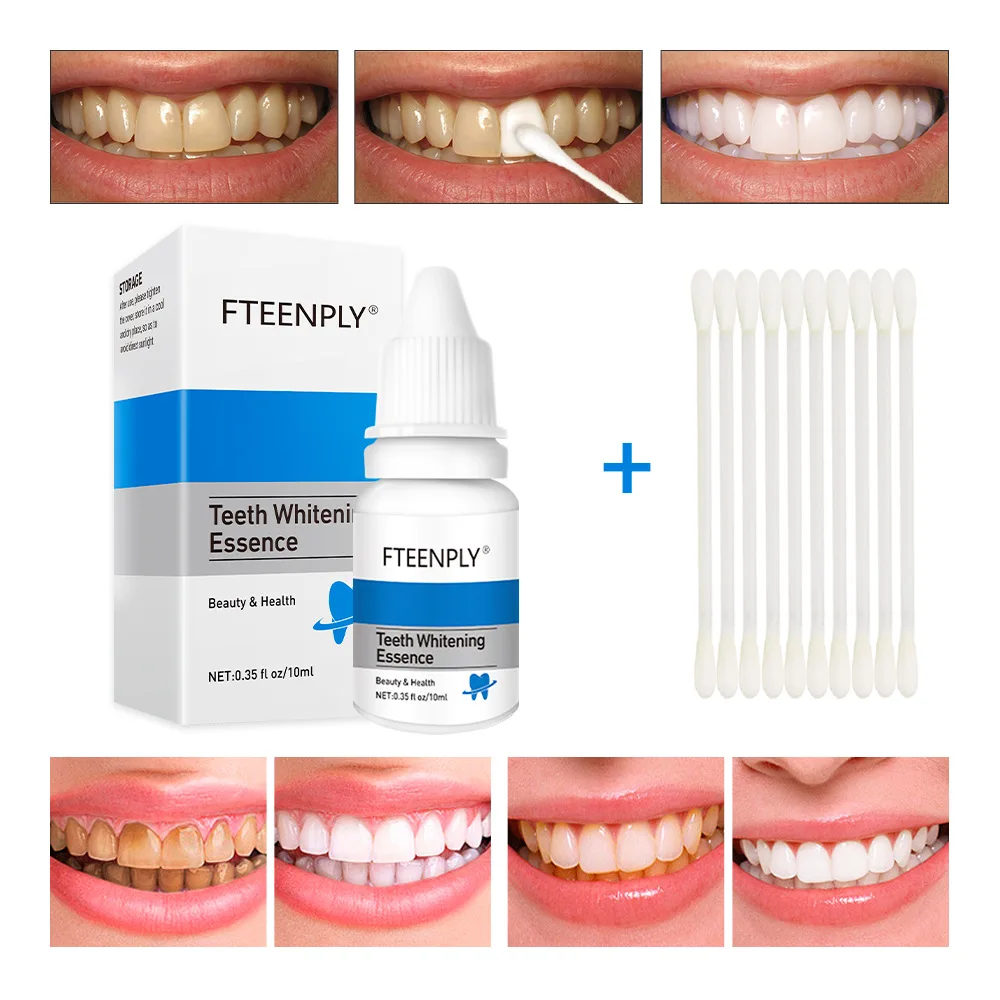 Teeth Whitening Singapore - FTEENPLY-esencia para blanquear los dientes, polvo,