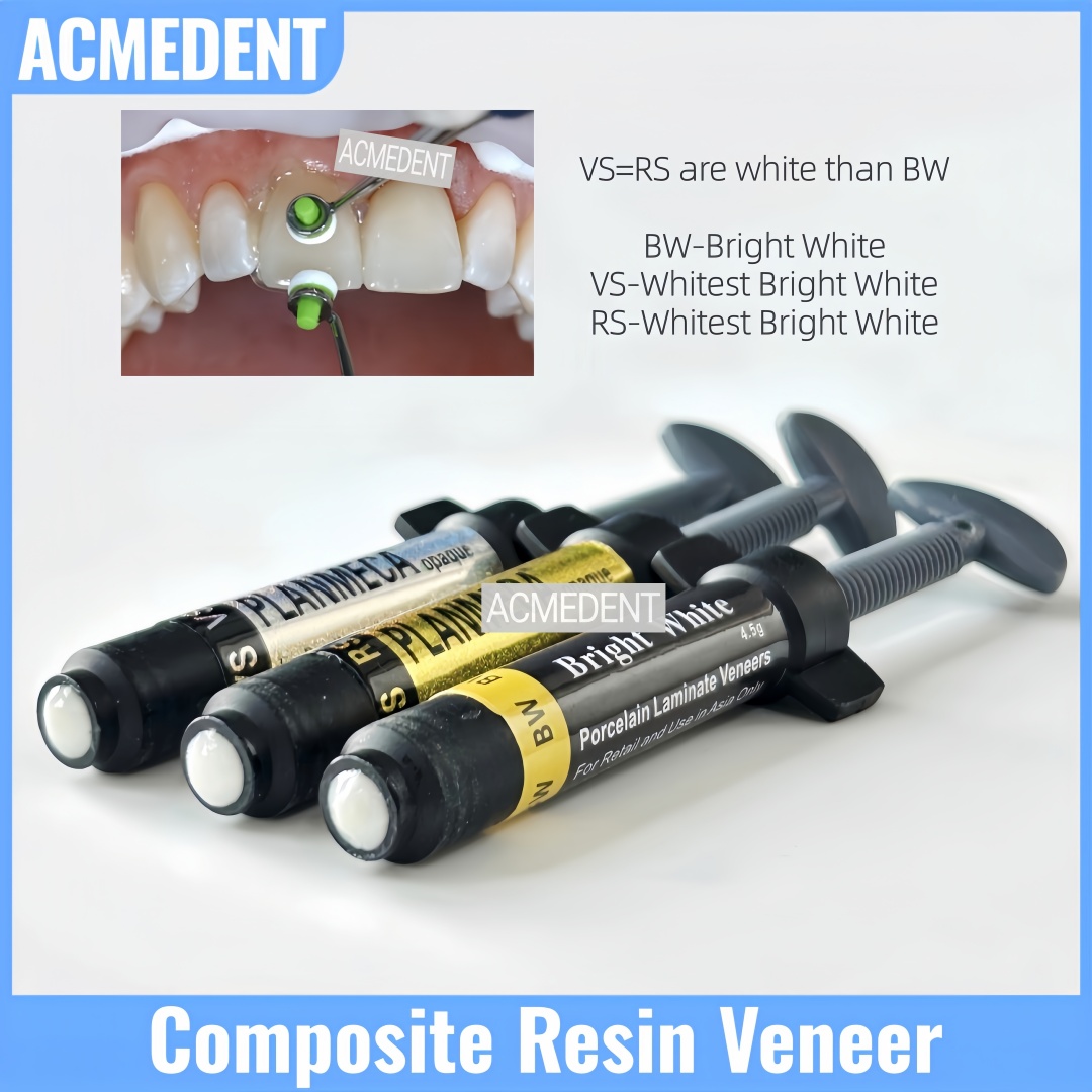 Teeth Whitening Vs Veneers - Chapa de resina compuesta Dental de