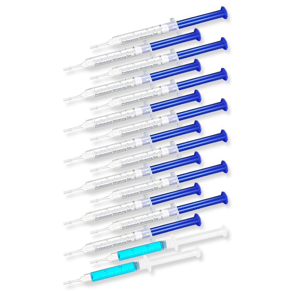 Teeth Whitening With Hydrogen Peroxide - Gel blanqueador de dientes con sabor