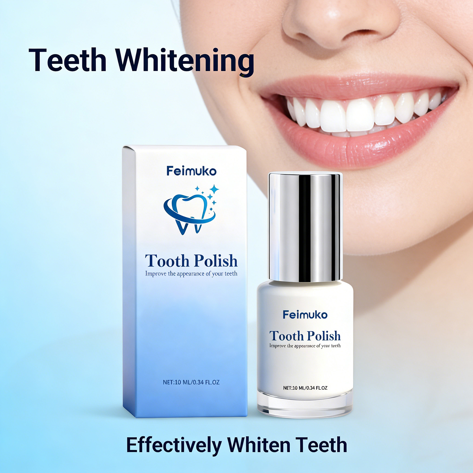 Pintura blanqueadora de diente - Teeth Paint Whitening reseña y precio