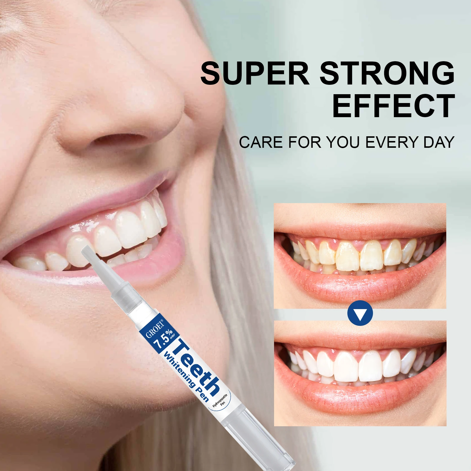Pluma blanqueadora de dientes  - Teeth Whitening With Hydrogen Peroxide reseña y precio