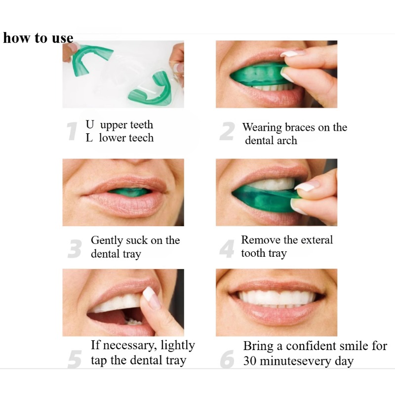 Juego de bandeja para blanquea - Teeth Whitening Gels reseña y precio