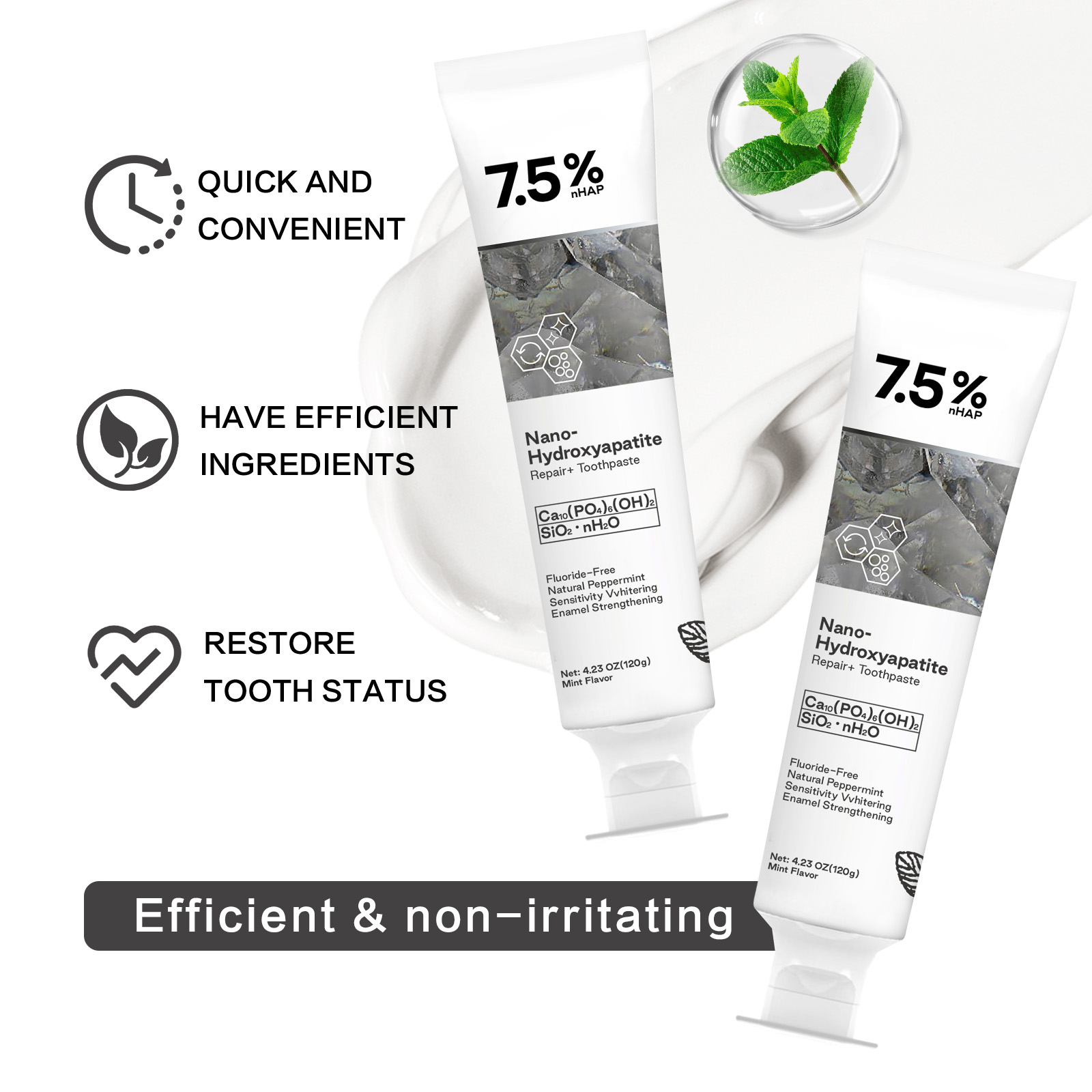Pasta Dental con Nano Hidroxia - Teeth Whitening With Hydrogen Peroxide reseña y precio