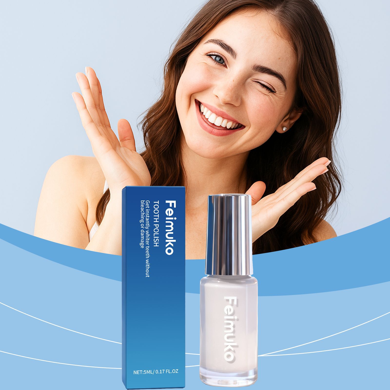 Pintura blanqueadora de diente - Teeth Paint Whitening reseña y precio