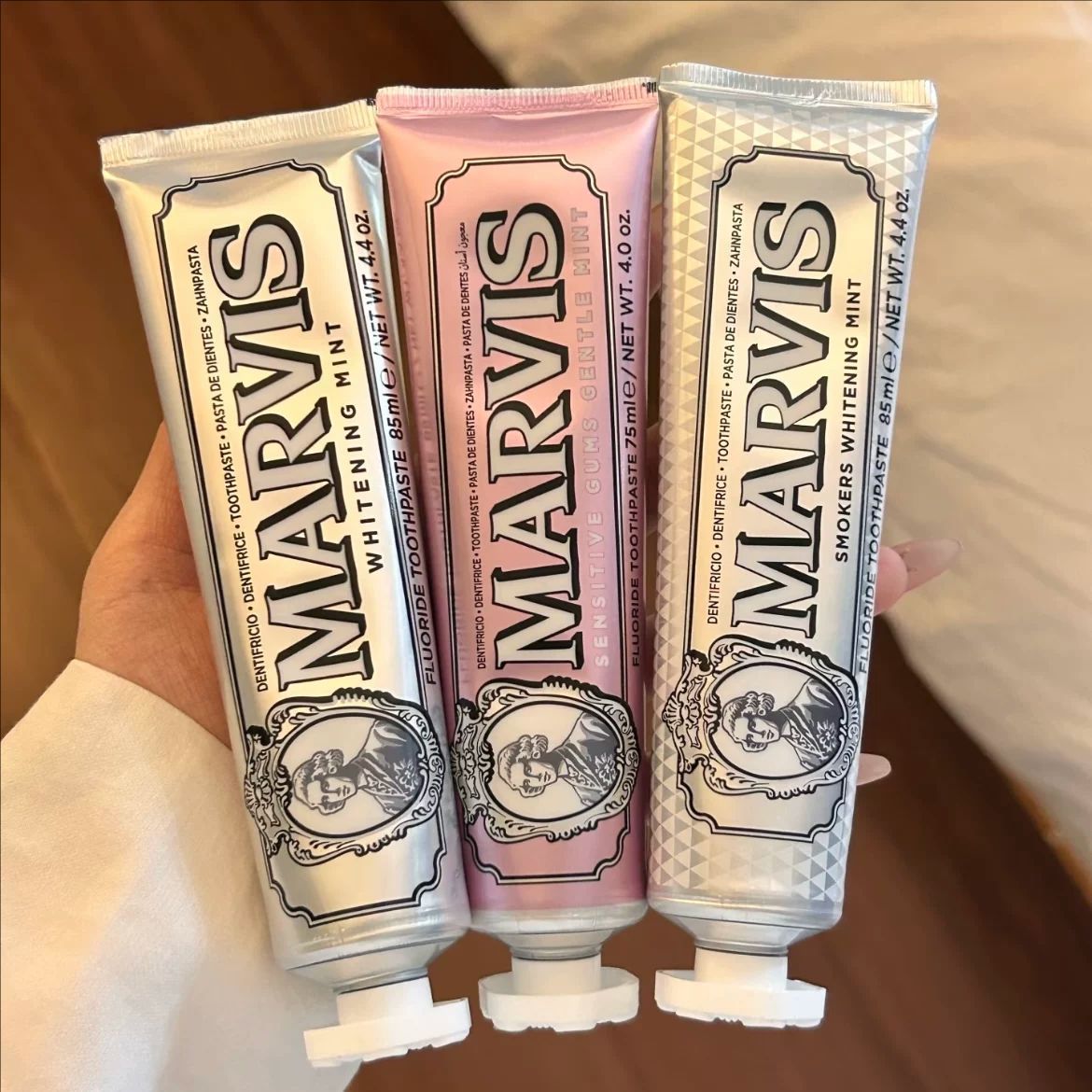 Pasta de Dientes Blanqueadora  - Teeth Whitening Marvis Toothpaste reseña y precio