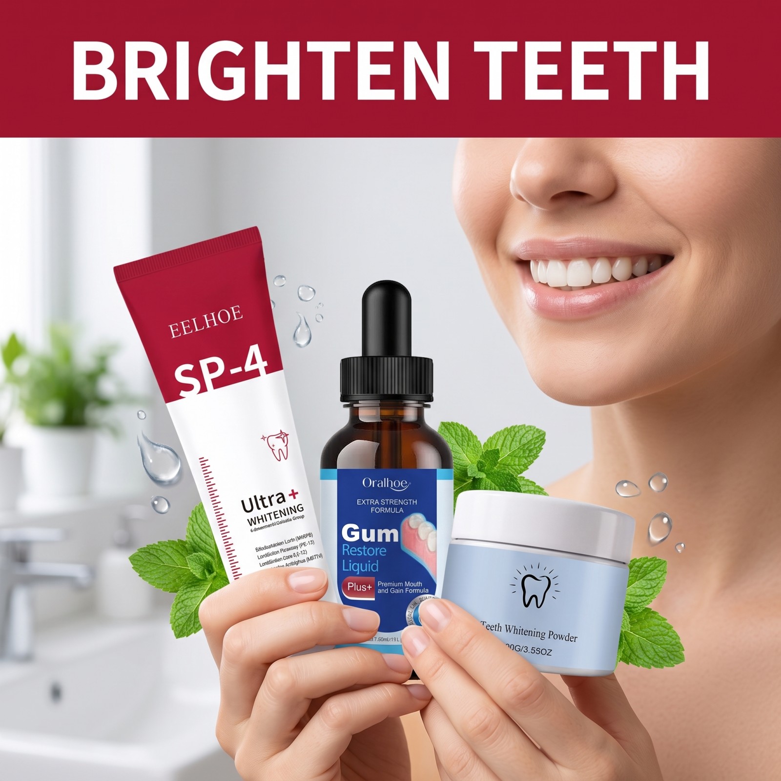 Set de Cuidado Bucal, Pasta De - Teeth Whitening Singapore reseña y precio