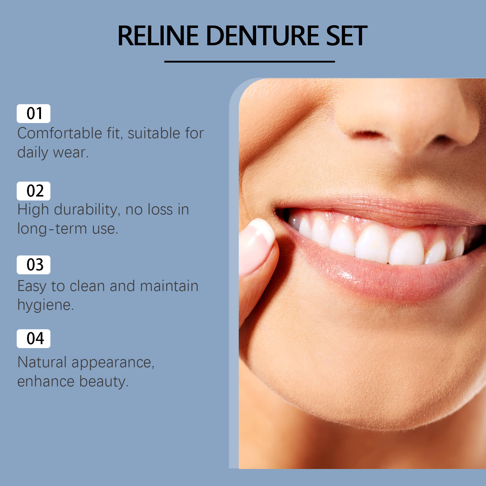 Dientes postizos, dentaduras p - Teeth Whitening For Braces reseña y precio