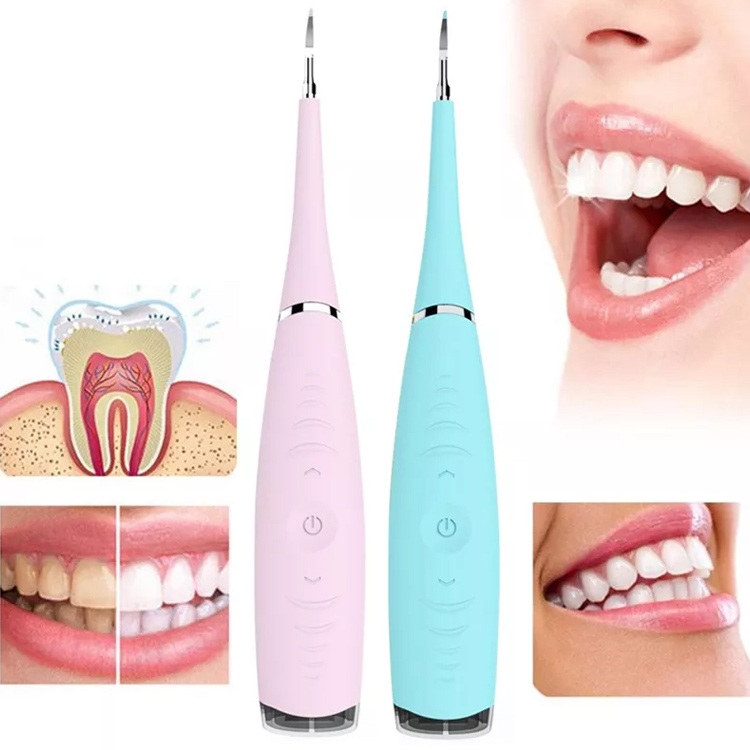 Limpiador de dientes inalámbri - Teeth Whitening Logo reseña y precio