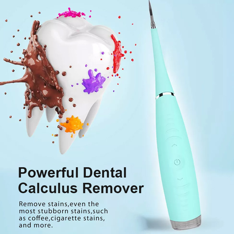 Limpiador de dientes inalámbri - Teeth Whitening Logo reseña y precio