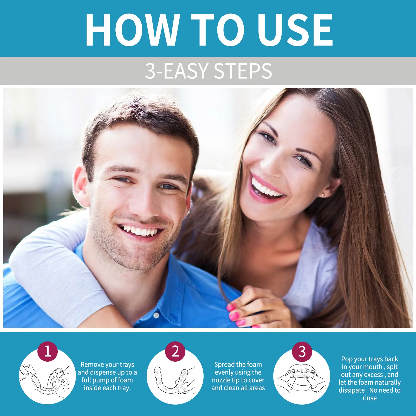 Alineador limpiador de dentadu - Teeth Whitening For Braces reseña y precio