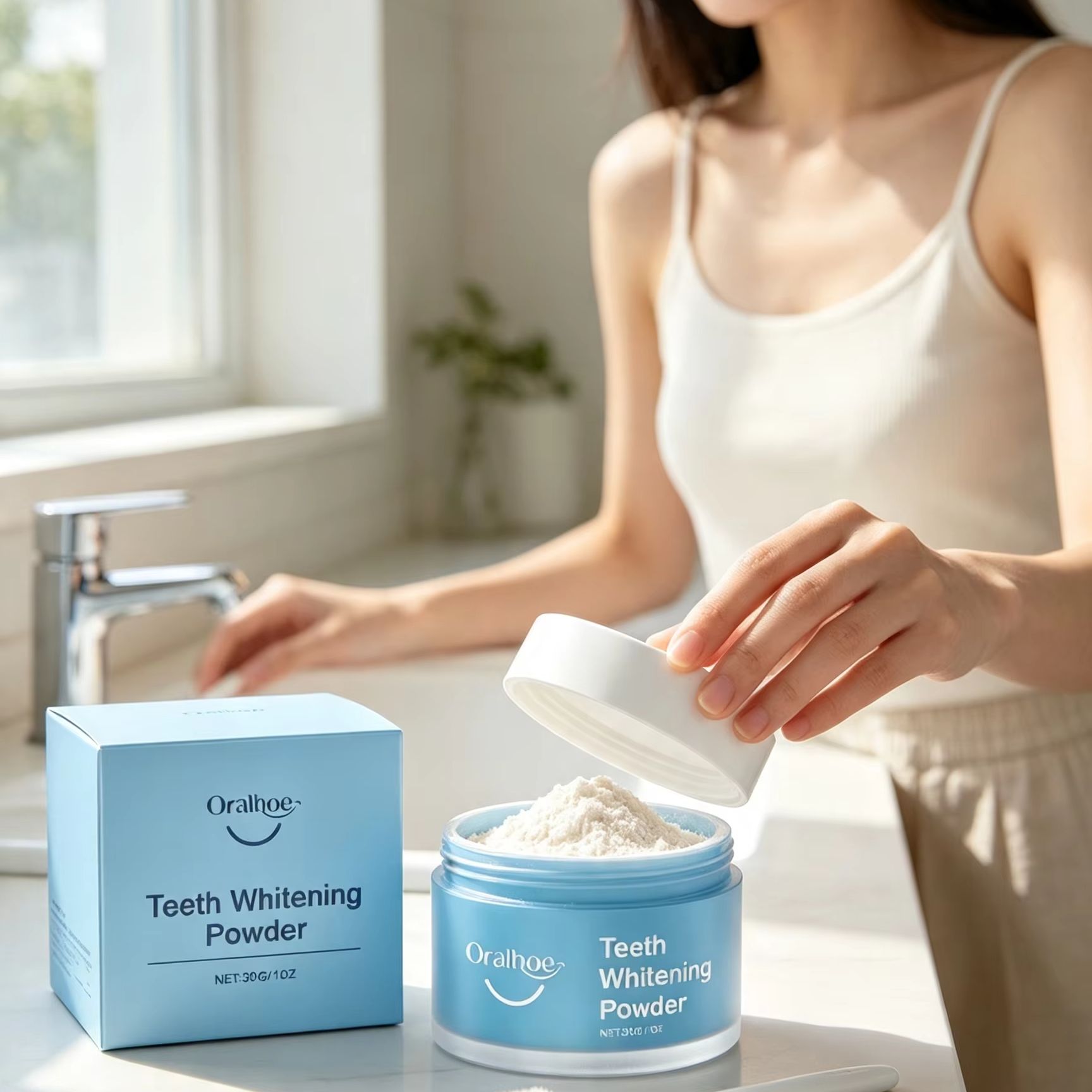 Polvo Dental Oralhoe para Cepi - Teeth Whitening Singapore reseña y precio