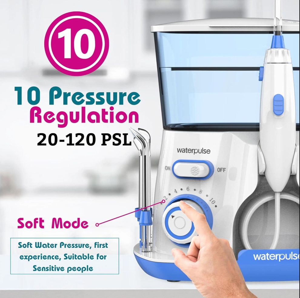 Waterpulse V300-irrigador Oral - Teeth Whitening For Braces reseña y precio