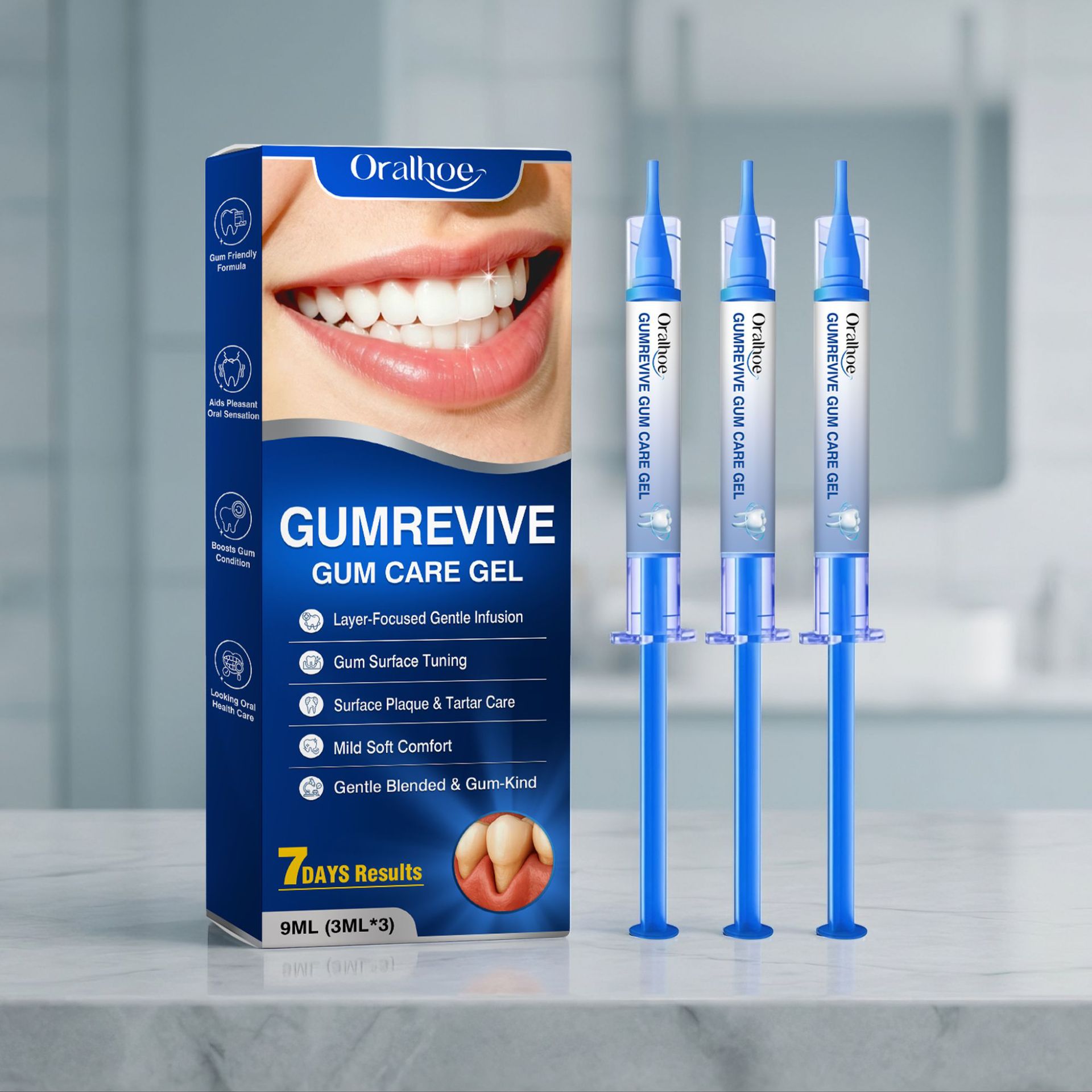 Gel para Cuidado Bucal, Kit de - Teeth Whitening With Hydrogen Peroxide reseña y precio