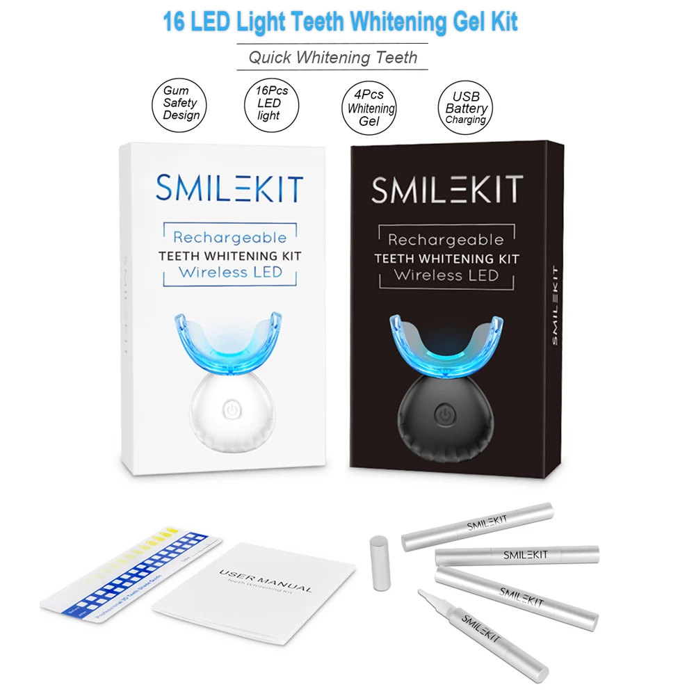 Kit de blanqueamiento Dental M - Teeth Whitening With Hydrogen Peroxide reseña y precio