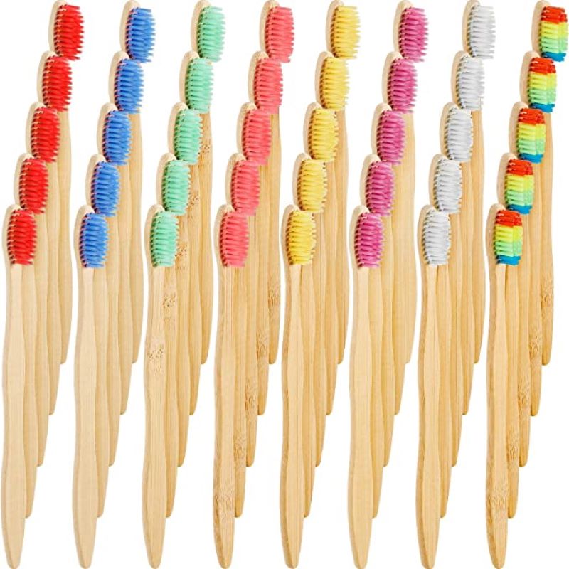 Juego de 50/100 Cepillos de Di - Teeth Whitening Logo reseña y precio