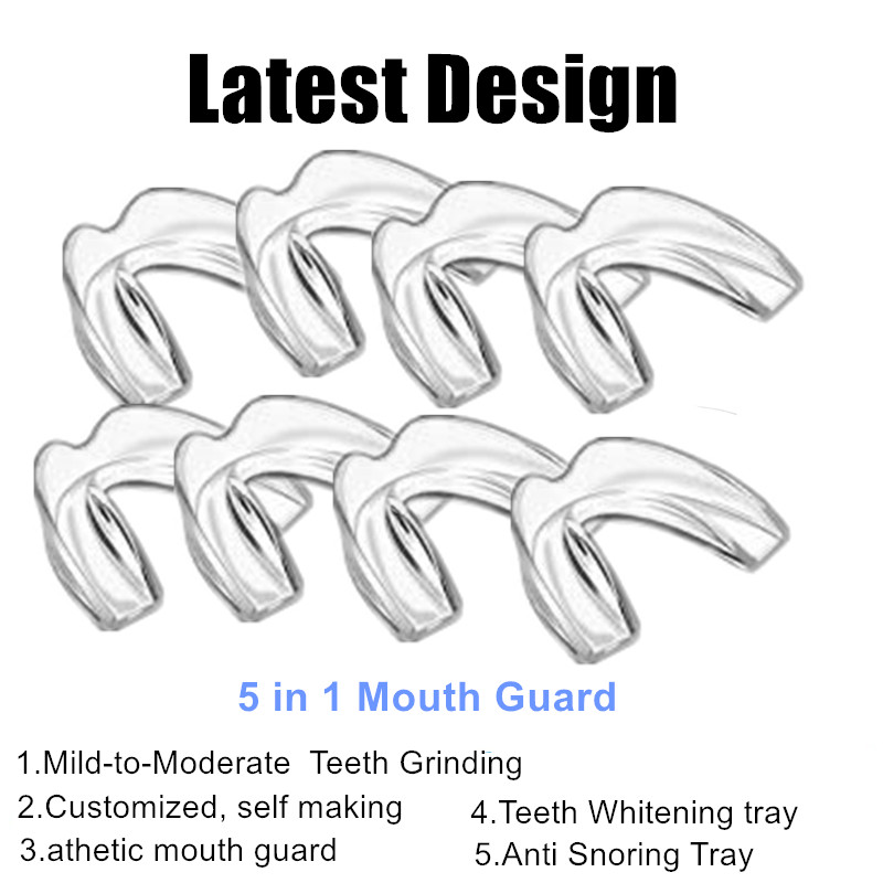 Protector de boca para higiene - Teeth Whitening Logo reseña y precio