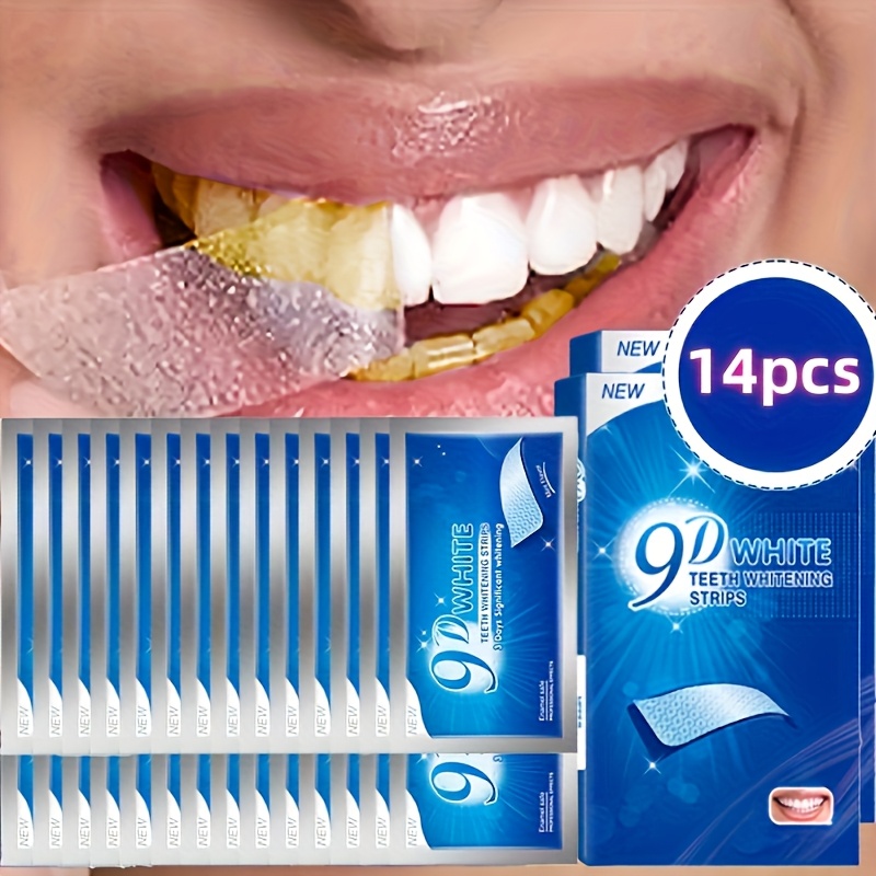 1 caja (14 uds) tiras de Gel b - Teeth Whitening Gels reseña y precio
