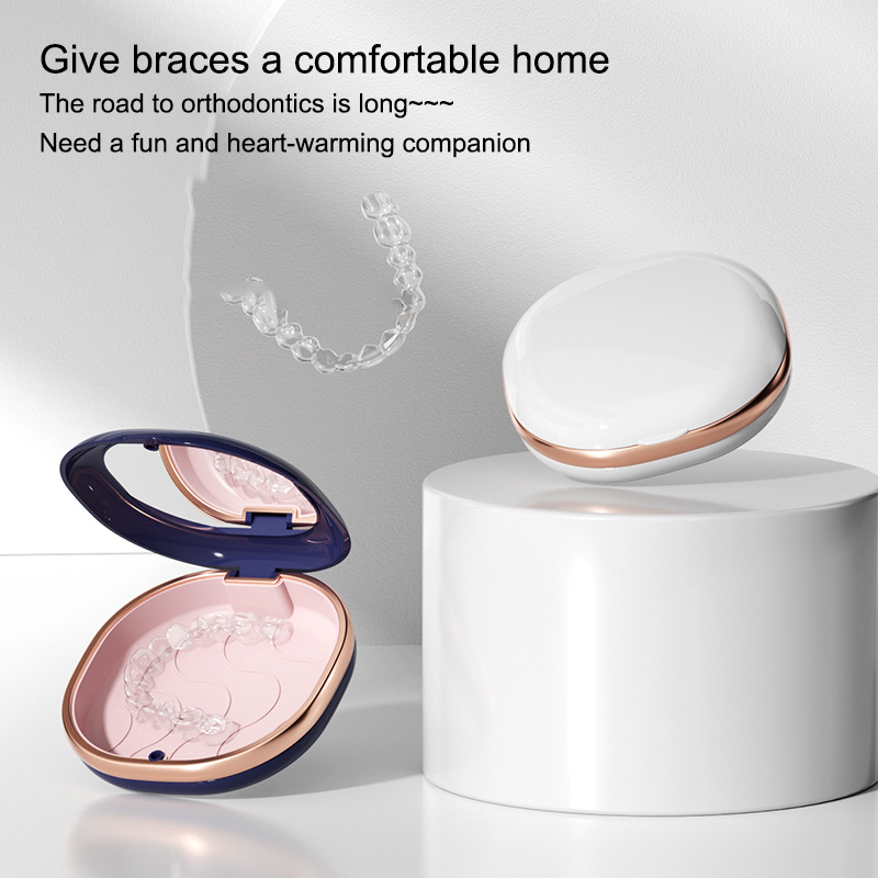 Caja de tirantes de moda con e - Teeth Whitening For Braces reseña y precio