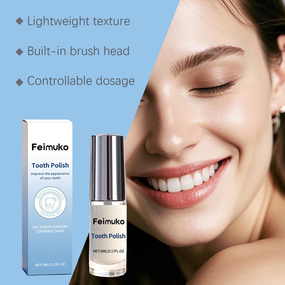 Feimuko-pintura para brillo de - Teeth Paint Whitening reseña y precio