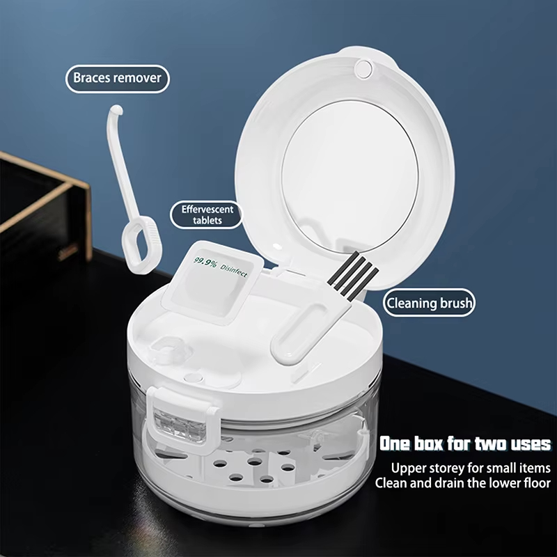 Caja de retenedor de ortodonci - Teeth Whitening For Braces reseña y precio