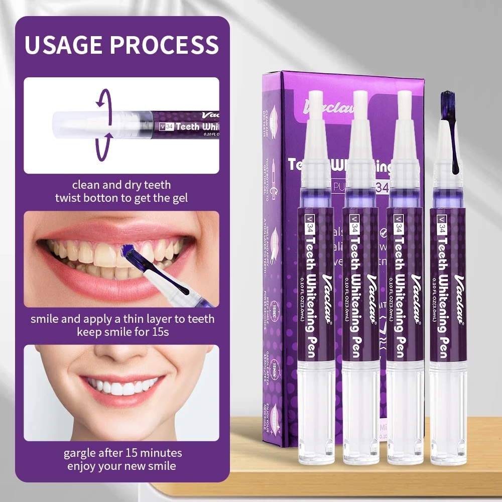 Vaclav V34 Bolígrafo de gel bl - Teeth Whitening Singapore reseña y precio